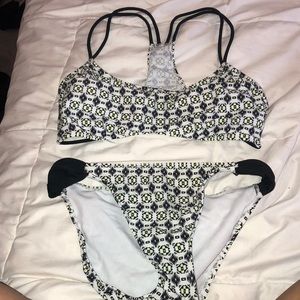 Bikini top & bottom.